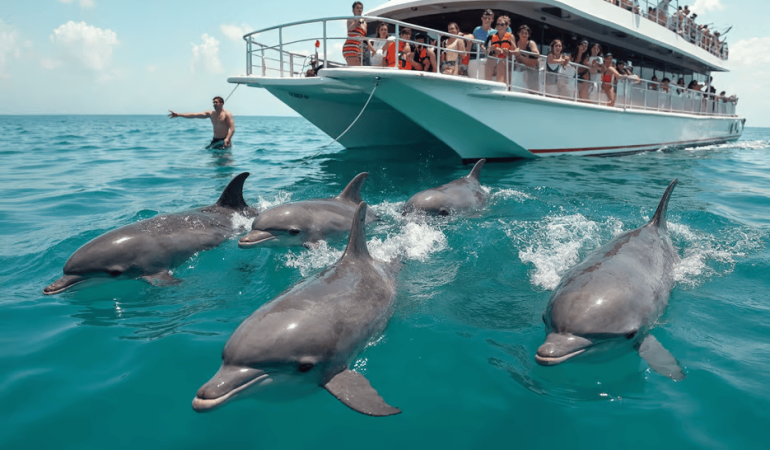 Dolphin House Snorkeling Adventure with Lunch in Hurghada
